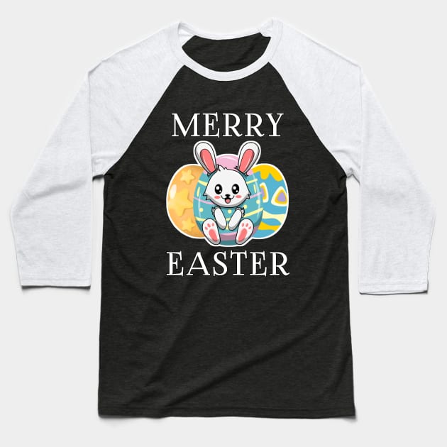 Merry Easter 2024 Baseball T-Shirt by AchioSHan